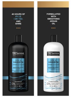 TRESemmé Shampoo and Conditioner Set, Silky & Smooth + Keratin Repair Hair Mask – Anti-Frizz Hair Products with Argan Oleo Blend (3 Piece Set) - pzsku/Z932BF1AC43726AF3FBD3Z/45/_/1739413226/313abd11-c310-4d17-8c30-7c7c9edce468