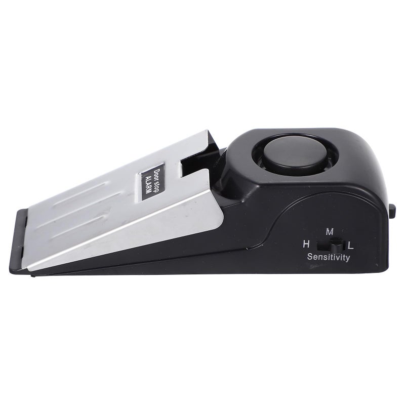 Smart Door Stopper Wedge with Alarm Non Skid Portable Security for Home Anti Use - Image 2