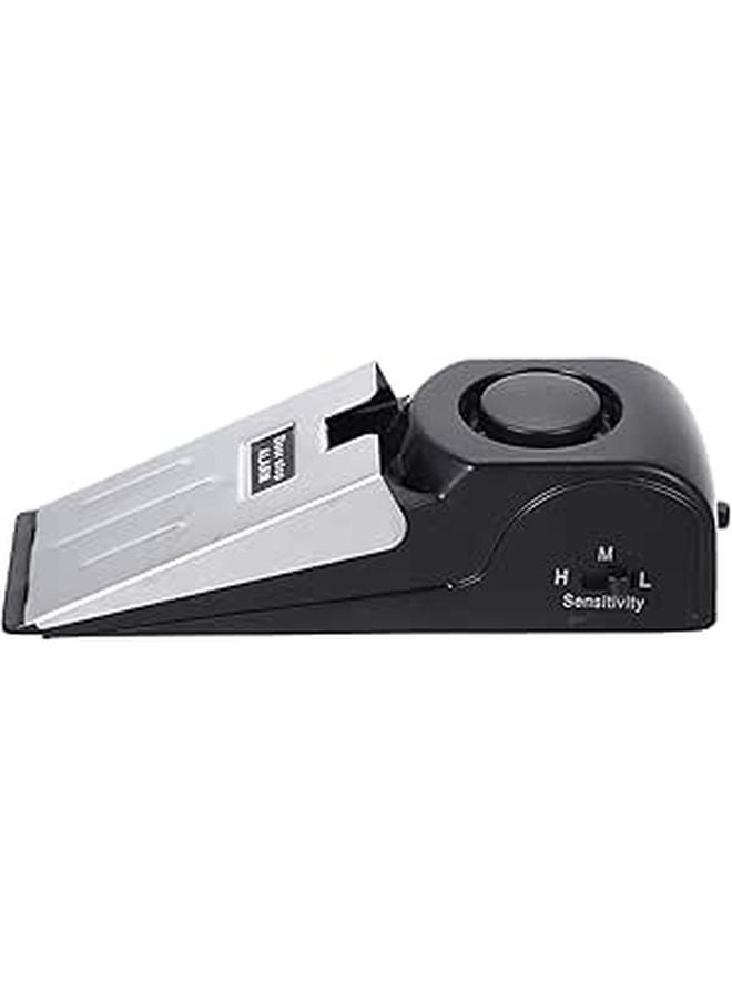 Smart Door Stopper Wedge with Alarm Non Skid Portable Security for Home Anti Use - Image 1