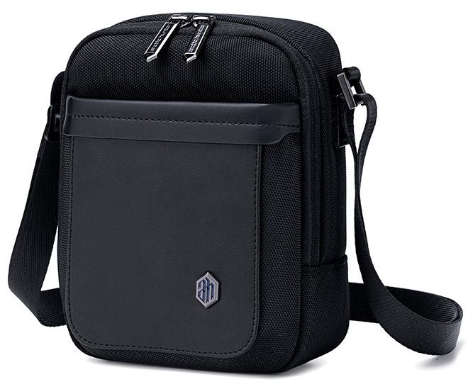 ARCTIC HUNTER K00688 9.7-inch Men Casual Shoulder Bags Waterproof Crossbags - Black - Image 1