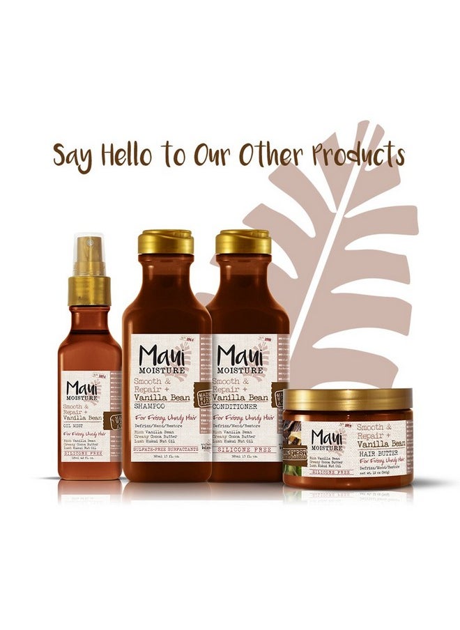 MAUI MOISTURE Maui Moisture Smooth & Repair + Vanilla Bean Conditioner, 13 Ounce  - Image 4