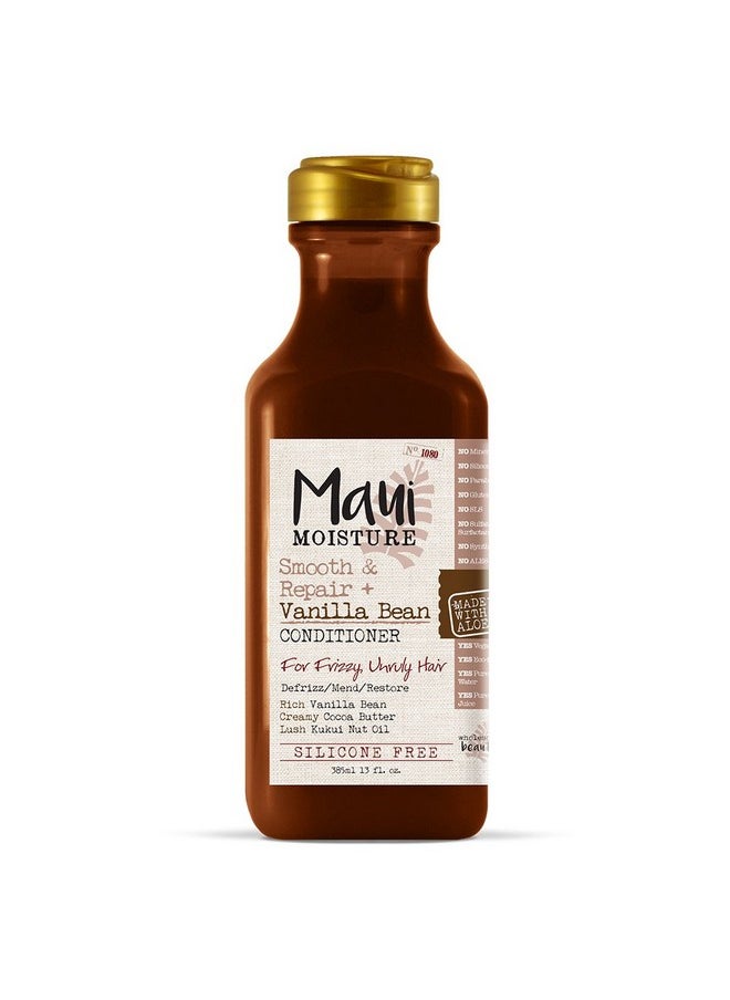MAUI MOISTURE Maui Moisture Smooth & Repair + Vanilla Bean Conditioner, 13 Ounce  - Image 1