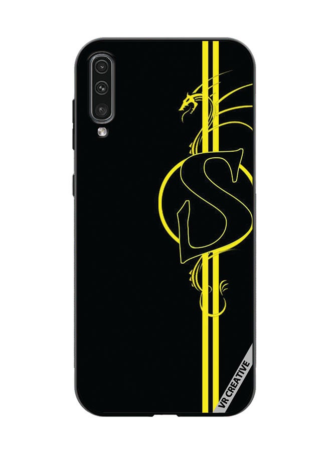 VR CREATIVE Protective Case Cover For Samsung Galaxy A70/A70s Letter S Design Multicolour - Image 1