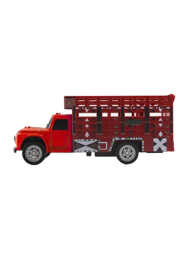 Rally Die Cast  Mini Pull Back Truck  Vehicle Model Toy Play Set for kids  - Image 2