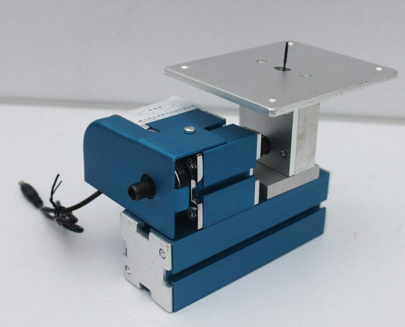 klarako Mini Metal Jigsaw Motorized Metalworking DIY Tool Machine for Hobby Modelmaking