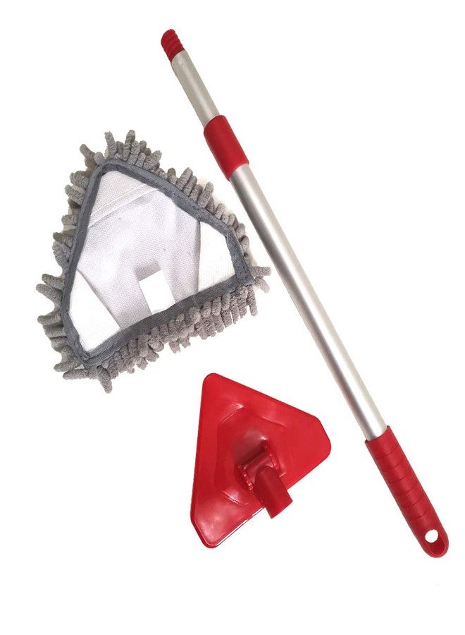 Xifando Small Triangular Mop-Mini Housekeeping Cleaning Microfiber Chenille Extension-Type Mop - Image 3