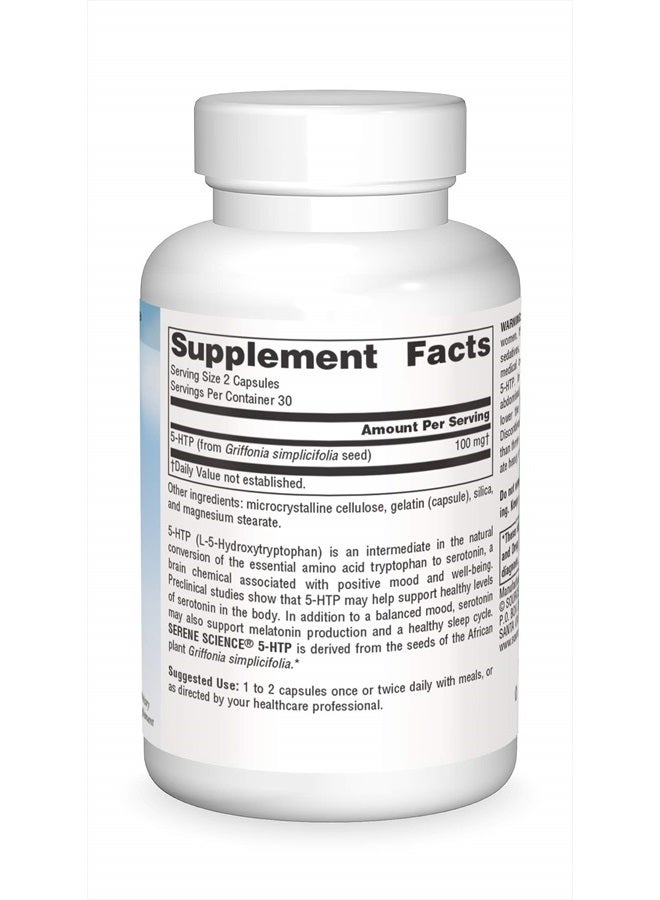 Source Naturals Serene Science 5-HTP 50 mg - 60 Capsules - Image 3