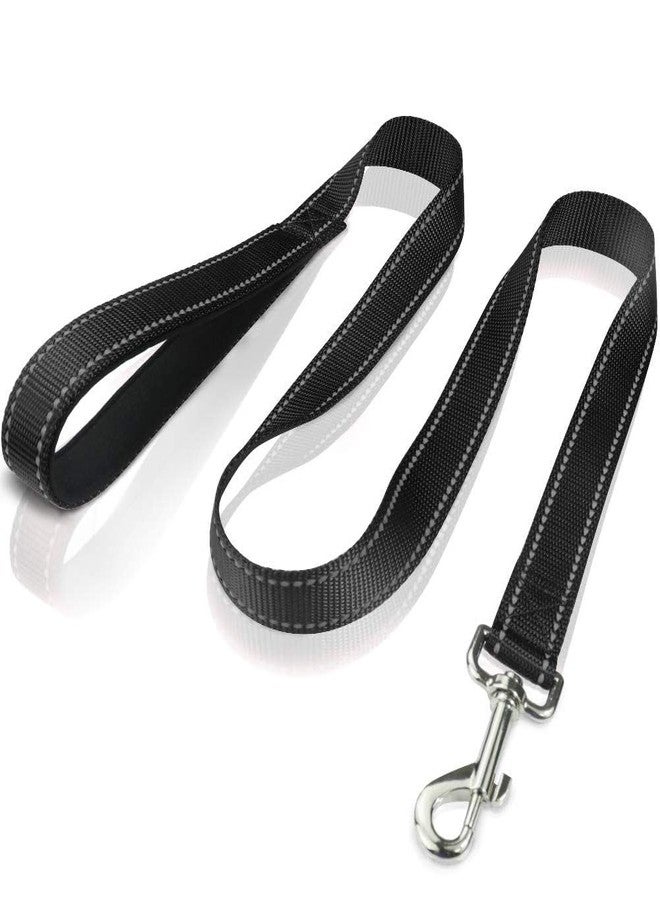 Berlin's PET ACCESSORIES Berlin's Reflective 1inch Dog Collar and Leash Set with Adjustable fit, Strong Metal Clip, and Handle. Ensures Comfort, Control, and Safety for Daily Walks, Training, and Outdoor Adventures (Black) - Image 3