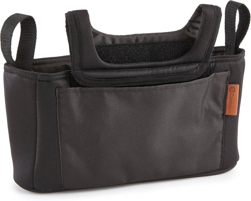 Contours عربة كونتورز واغن وملحق منظم الوالدين - متوافق مع عربات كونتورز واغن المختارة - أسود - Image 4