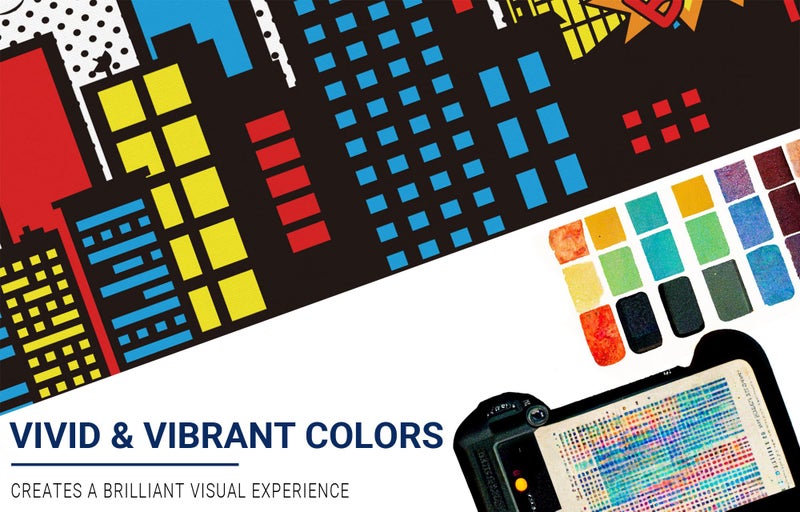 Allenjoy Superhero Themed Backdrops Super City Skyline Buildings Children Birthday Supplies Favors Decorations Photography Party Event Banner Photo Studio Booth Background Baby Shower - Image 4