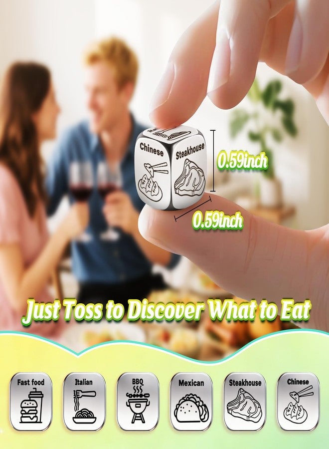 Winzwon Mom Wife Sister Gifts for Mothers Day, Dad Gifts for Fathers Day, Winzwon Funny Date Night Food Decision Dice Anniversary Wedding Birthday Couple Gifts for Women Boyfriend Girlfriend Gag Gifts - Image 4