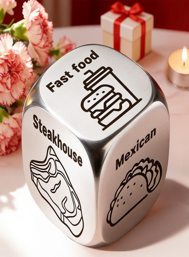 Winzwon Mom Wife Sister Gifts for Mothers Day, Dad Gifts for Fathers Day, Winzwon Funny Date Night Food Decision Dice Anniversary Wedding Birthday Couple Gifts for Women Boyfriend Girlfriend Gag Gifts - Image 1
