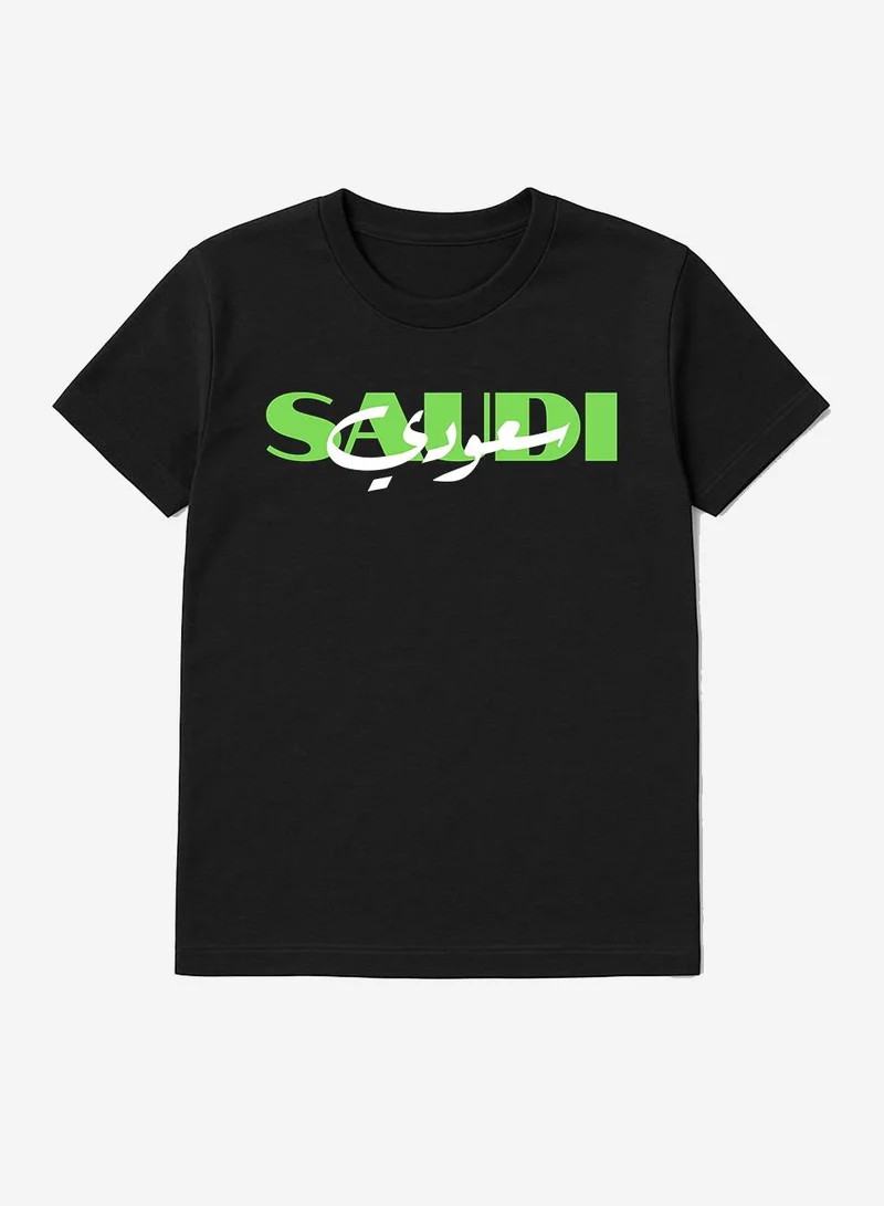 Lowha Cotton T-Shirt for Saudi National Day, Founding Day, Everyday Saudi Pride Wear for Women & Men