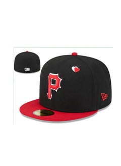 Generic NEW York 3D Embroidered Fitted Baseball Team Cap with Closed Back for Sun Protection57.7cm 