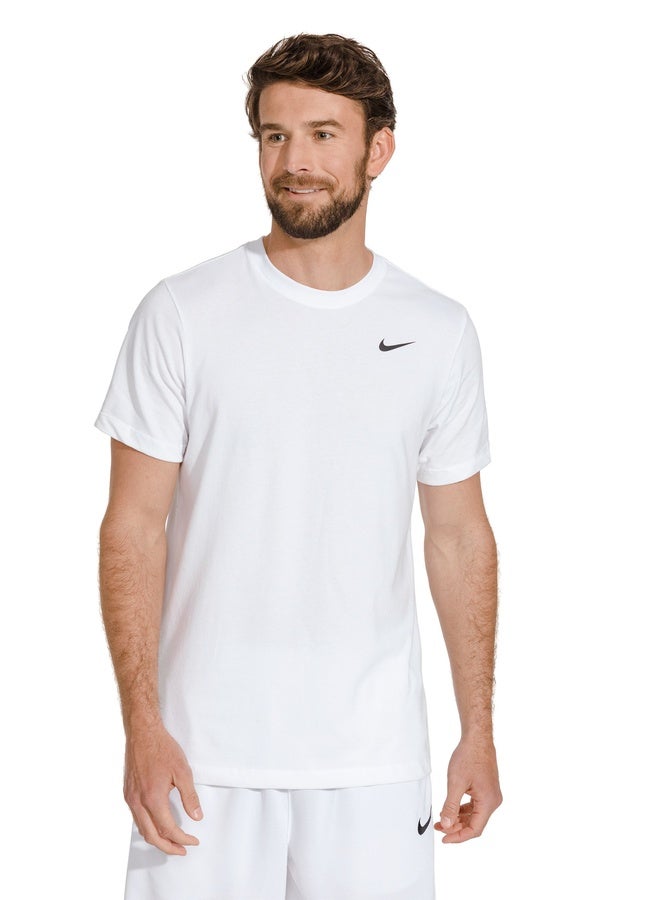 Nike Men’S Nike Dri-Fit Tee Dri-Fit Crew — Solid - Image 2
