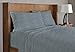 ROYALE LINENS ROYALE LINENS Soft Tees Luxury Cotton Modal Jersey Knit Sheet Set, Chambray, Twin  - Image 2
