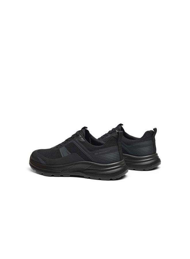 Red Dragonfly Casual Shoes For Men, Size 25, Autumn Thick-soled Sneakers, Outdoor Middle-aged Dad Walking Shoes Wja35821, Black, Size 44 - Image 3