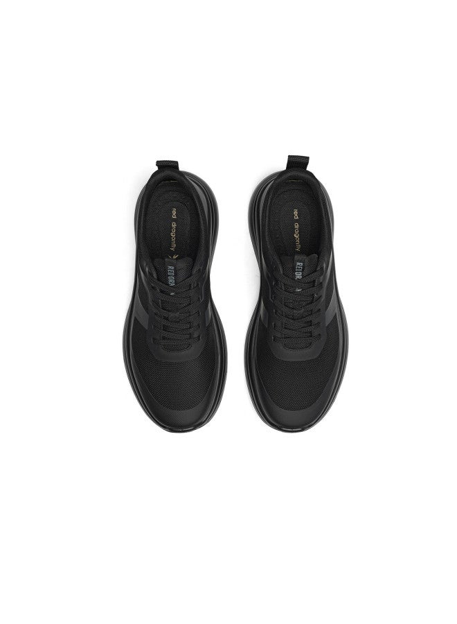Red Dragonfly Casual Shoes For Men, Size 25, Autumn Thick-soled Sneakers, Outdoor Middle-aged Dad Walking Shoes Wja35821, Black, Size 44 - Image 2