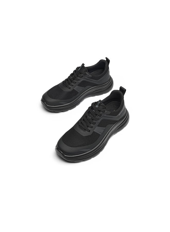 Red Dragonfly Casual Shoes For Men, Size 25, Autumn Thick-soled Sneakers, Outdoor Middle-aged Dad Walking Shoes Wja35821, Black, Size 44 - Image 4