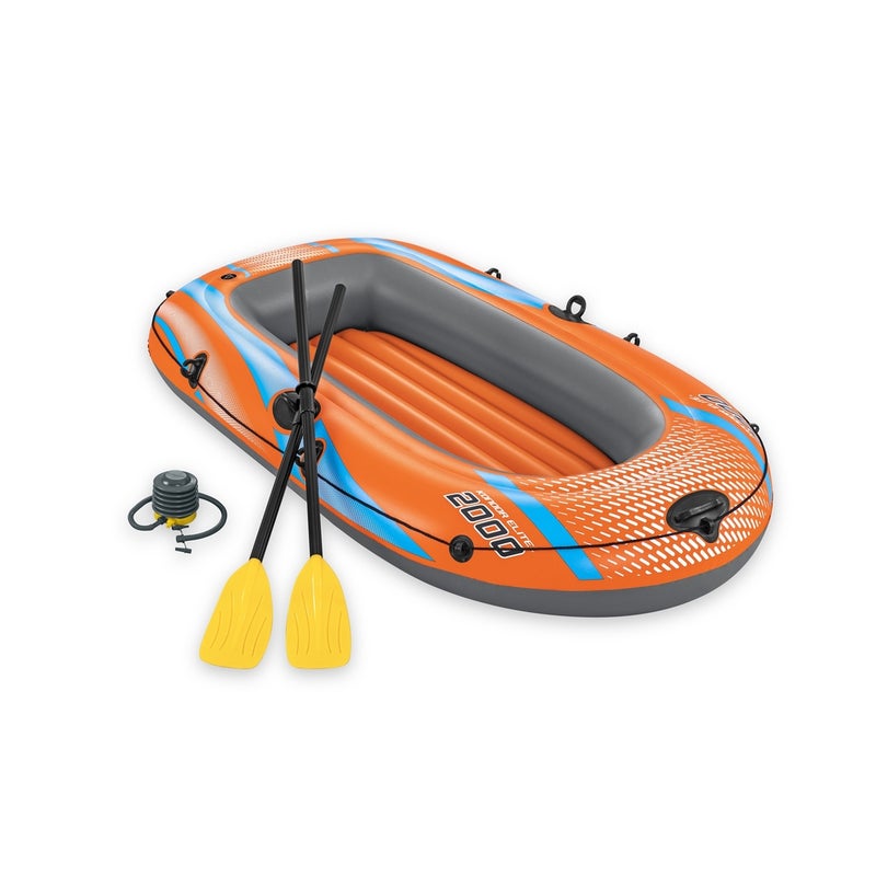 Bestway - Kondor Elite 2000 Inflatable Raft Set with Oars and Foot Pump 196 x 106 x 31 cm - 61141 - Image 2