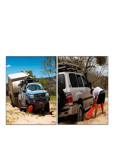 California formula-T Anti-Skid Desert Sand Recovery Tracks (Foldable, Traction Aid Mat)  - Image 2