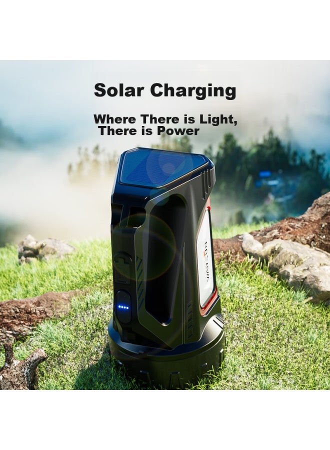 Warsun Da03 High-intensity Flashlight, Long-lasting Battery, Outdoor Survival, Solar-powered Handheld Searchlight, Home Mining Lamp, Emergency Light - Image 3