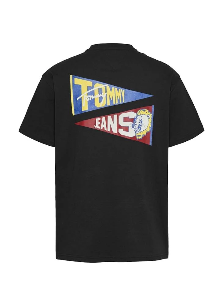 TOMMY JEANS Logo Short Sleeve Crew Neck T-Shirt