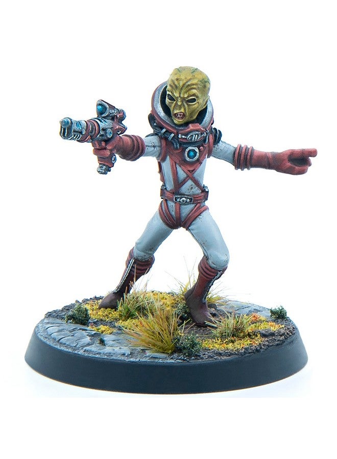 Modiphius Modiphius Entertainment: Fallout: Miniatures - Zetans: Invaders from Beyond - 5 Resin Figures, Appalachia Wave, Unpainted & Unassembled, Licensed - Image 3