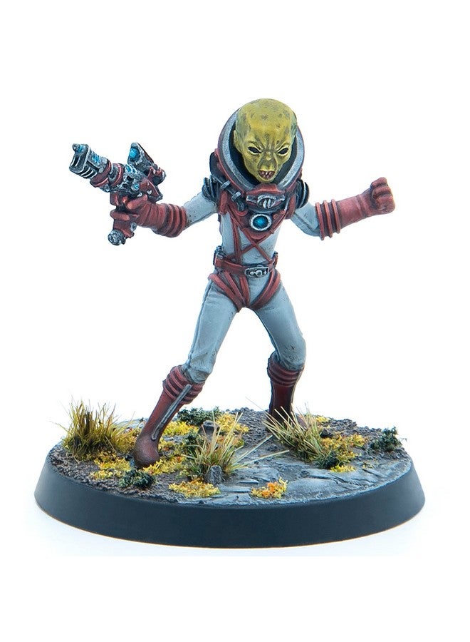 Modiphius Modiphius Entertainment: Fallout: Miniatures - Zetans: Invaders from Beyond - 5 Resin Figures, Appalachia Wave, Unpainted & Unassembled, Licensed - Image 5
