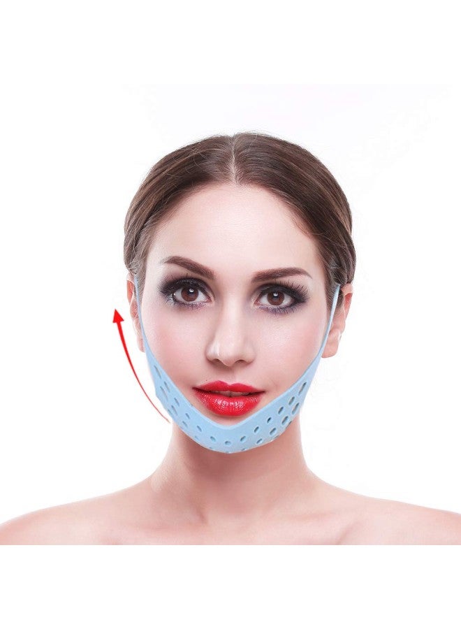 klarako V Line Face Contour Lifting Firming Mask V-Shaped Slimming Thin Face Belt Health Care Facial Belt Bandage Face Lift Chin Up Mask - Image 1