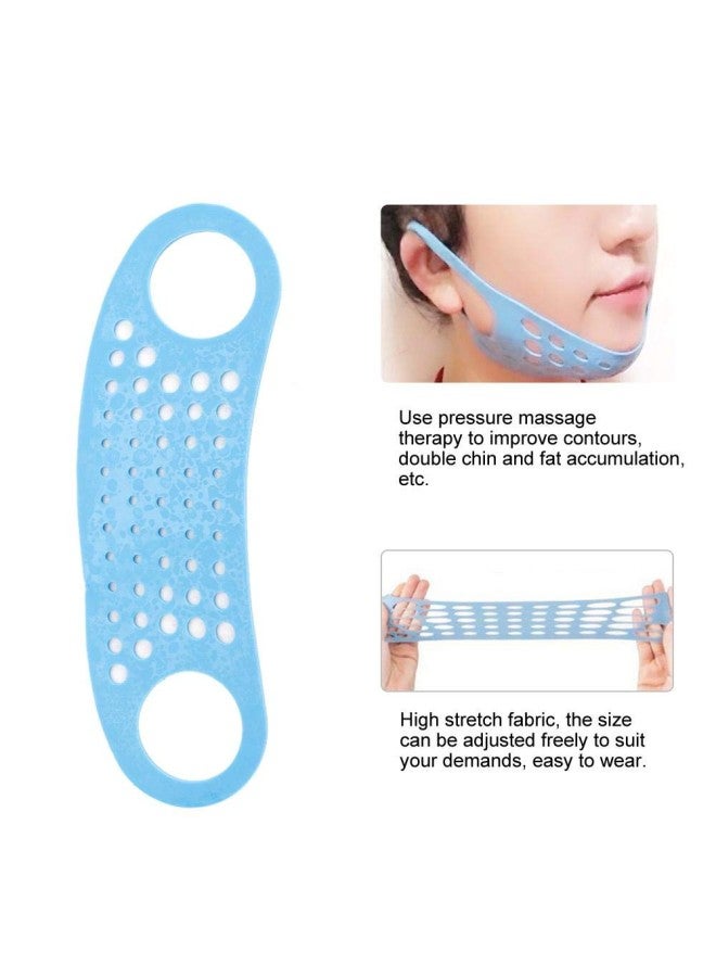 klarako V Line Face Contour Lifting Firming Mask V-Shaped Slimming Thin Face Belt Health Care Facial Belt Bandage Face Lift Chin Up Mask - Image 2