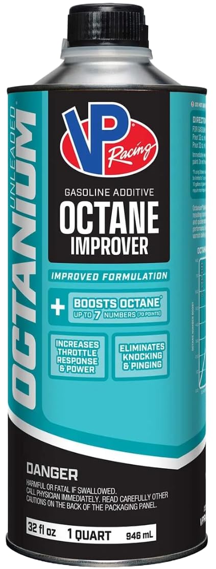 VP Racing 29505, Octanium Unleaded Octane Booster - Quart (8 Pack) - Image 2