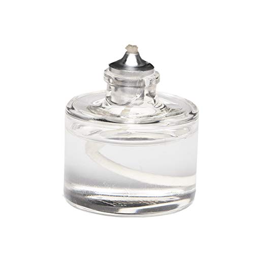 Firefly Refillable, Clear Glass Unscented Tealight Candles - 5 Pack - Bulk Long Burning Tea Lights Cotton Wick & Holder Included - Image 2
