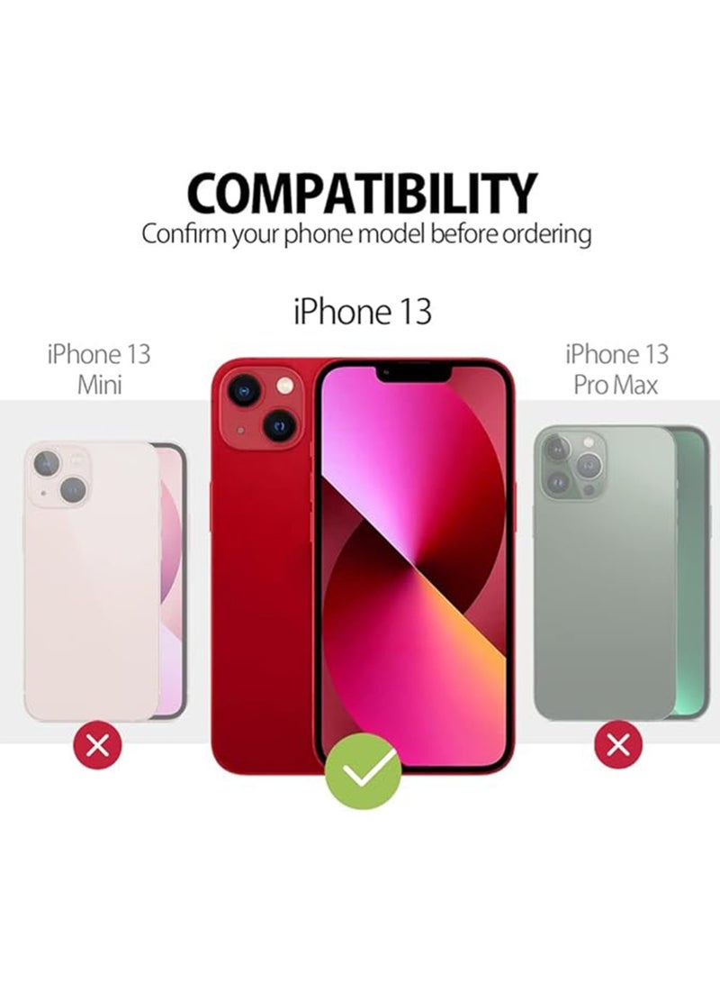 WRISTWISE Case Cover for iPhone 13 - [Camera All-Round Protection] [Soft Microfiber Lining Anti-Scratch] Shockproof Phone Case Cover, Blue - Image 2