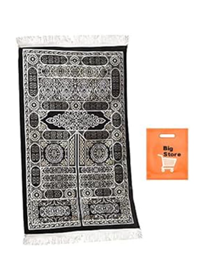 Aster Prayer Rugs Heel Cushion Cushion Cushion Cover 115X67Cm  Black+ Bigstore Big Bag Gift 