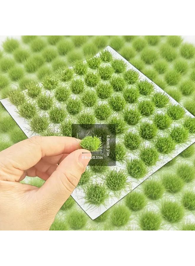 49 Micro Grass Tufts For Dioramas Model Railroads And Terrariums Realistic Static Grass - Image 2