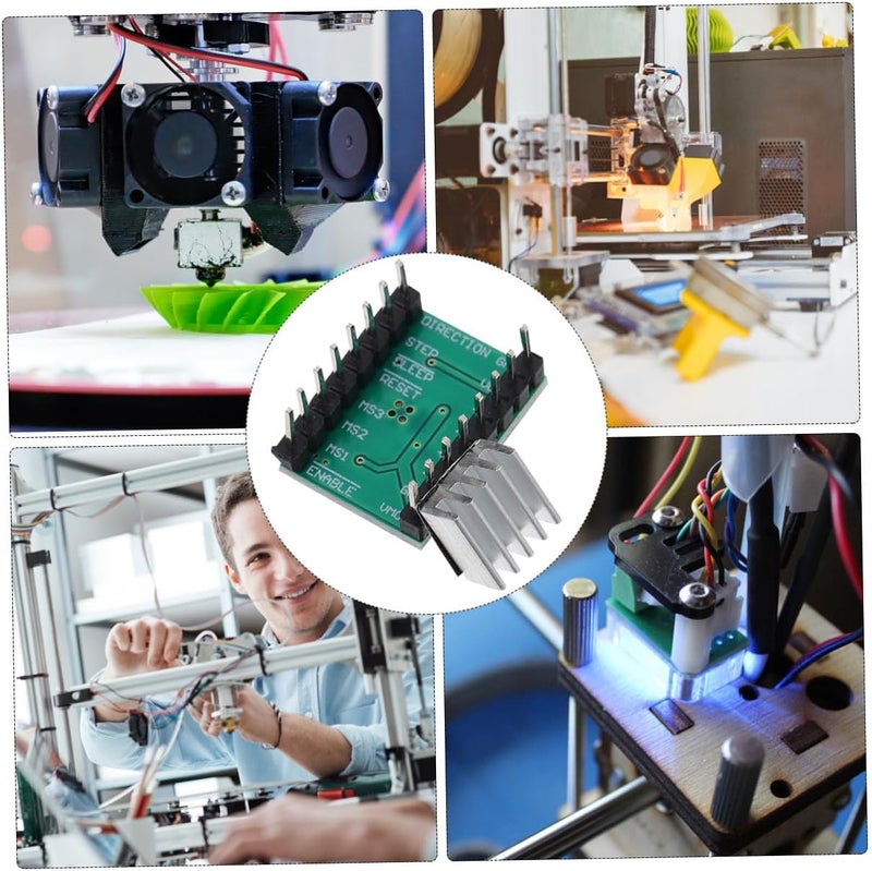 وحدة تحكم محرك السائر ULTECHNOVO 4 قطع لمحرك الطابعة ثلاثية الأبعاد الهادئ، لوحة تحكم محرك السائر 1 أمبير ذروة التيار متوافقة مع آلات CNC وآلات النقش - Image 5