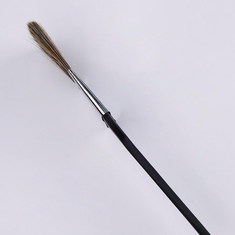ArtRight Premium Wash Painting Brush 4-Inch, Flat Handmade Artist Brushes for Acrylic, Watercolor, Gouache, Mixed Media, Ideal for Beginner & Professionals, Wooden Handle with Brush Holder (Set of 1) - Image 3