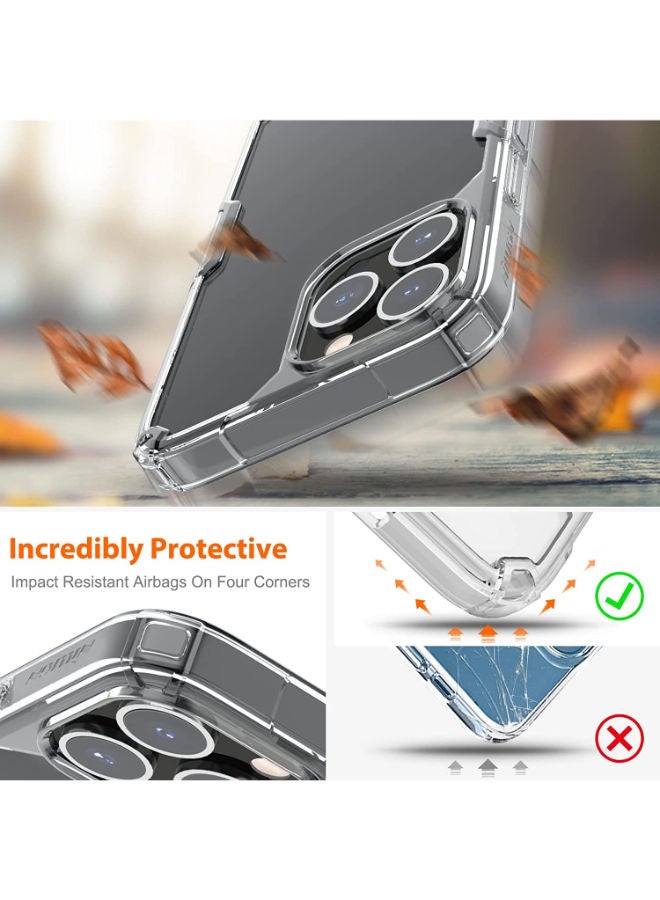 Nillkin Crystal Clear Designed for iPhone 14 Plus Case Slim Thin Shockproof Protective Phone Case Non Yellowing Clear - Image 4