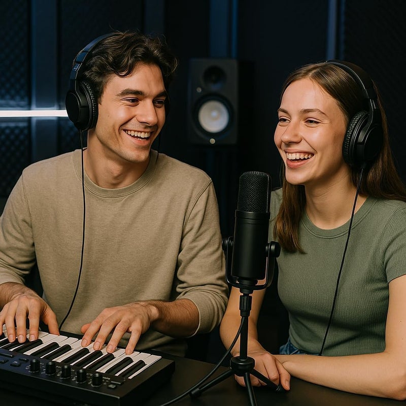 PWR+ كابل MIDI بطول 12 قدم USB-2.0 إضافي طويل نوع A إلى نوع B عالي السرعة لواجهة الصوت، لوحة مفاتيح MIDI، ميكروفون USB، خلاط، مكبر صوت، شاشة، آلة موسيقية، نظام ضوء فلاش ماك بي سي - Image 5