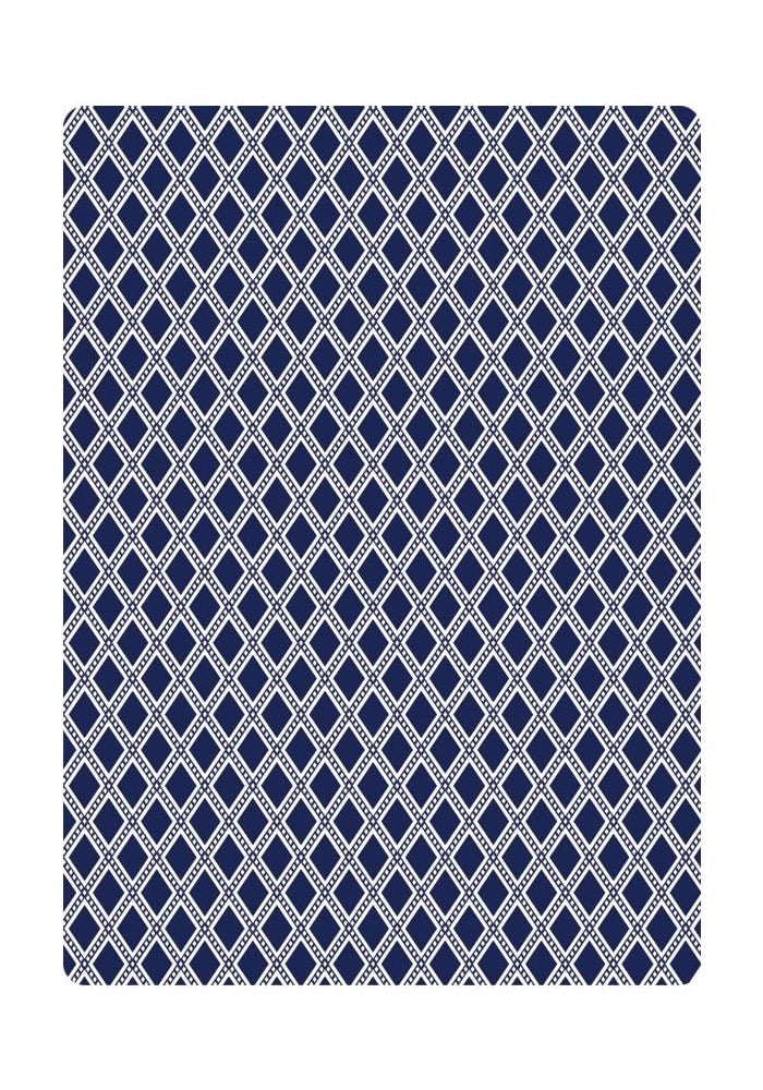 Brybelly Single Blue Deck Standard Playing Cards - Wide Size, Regular Index - Image 2