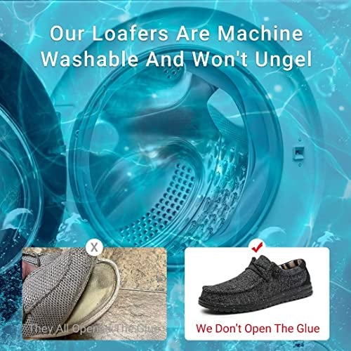 Cheval Mens Machine-Washable Casual Loafers, Men Slip On Comfortable and Breathable Boat Shoes for Work, Casual, Walk, Traveling, Beach, Gifts Men, Zapatos Mocasines para Hombre - Image 5