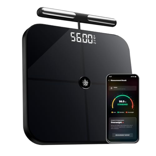 Cult Smart Scale Pro, US FDA Approved, 50+ Parameters, Body Fat Scale, BMI, 10 members, Bluetooth Weight Machine, Body Fat Analyzer, LED Display. - Image 1