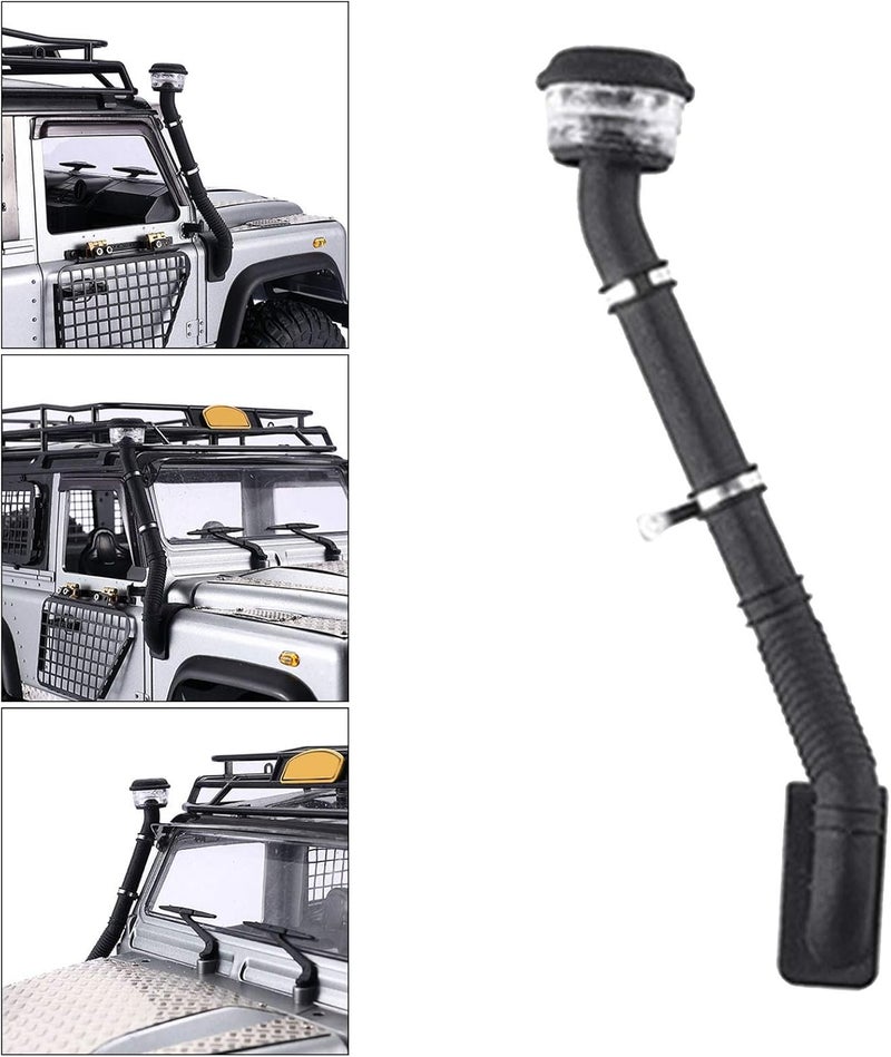 klarako RC Car Modified Raised Air Intake Snorkel for MN D90 MN99 1:12 RC Climbing Vehicles  Style A - Image 2