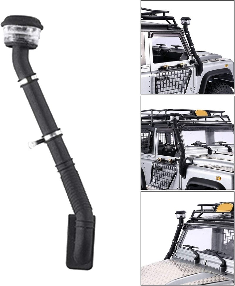 klarako RC Car Modified Raised Air Intake Snorkel for MN D90 MN99 1:12 RC Climbing Vehicles  Style A - Image 1