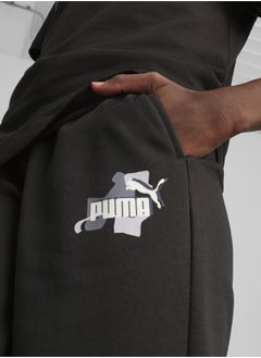 PUMA Essentials Kids Girls Street Art Sweatpants  - Image 2