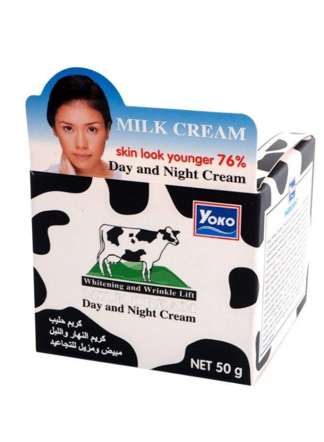 YOKO Brightening and Wrinkle lift Day & Night Cream 50g - Image 1