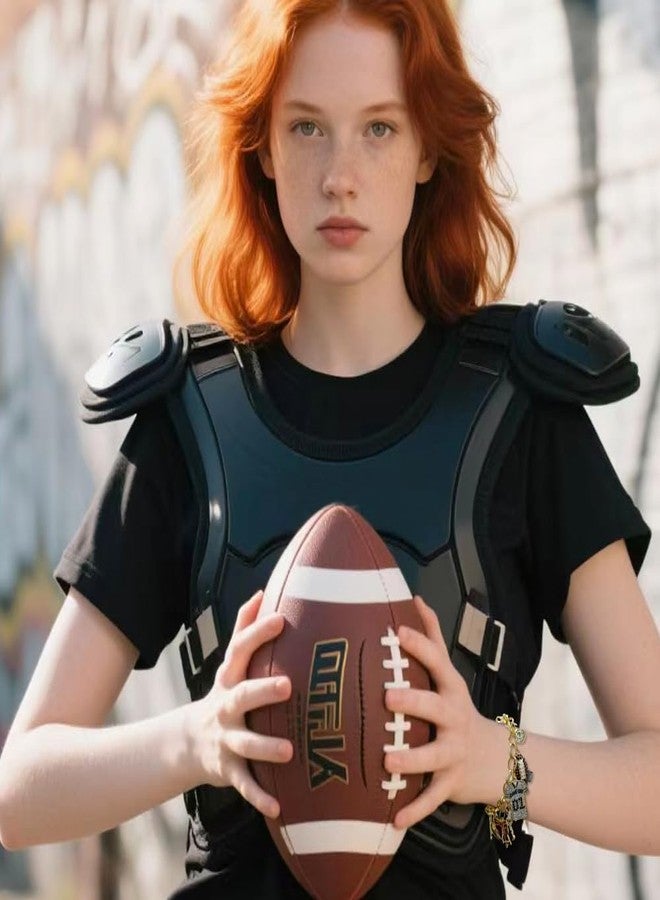 Madison Tyler Football Bracelet for Women | Sport Gold Plated Adjustable Chain Bracelet | Game Day Jersey Football Helmet Whistle Bow Charm Bracelet Jewelry for Fans - Image 4