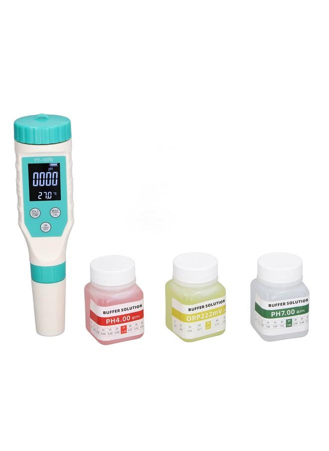 Thoraya 7 in 1 Water Quality Tester Pen Digital FAC PH ORP TEMP Salinity TDS EC Meter for Hydroponics Water Wine Spas Aquariums  - Image 1
