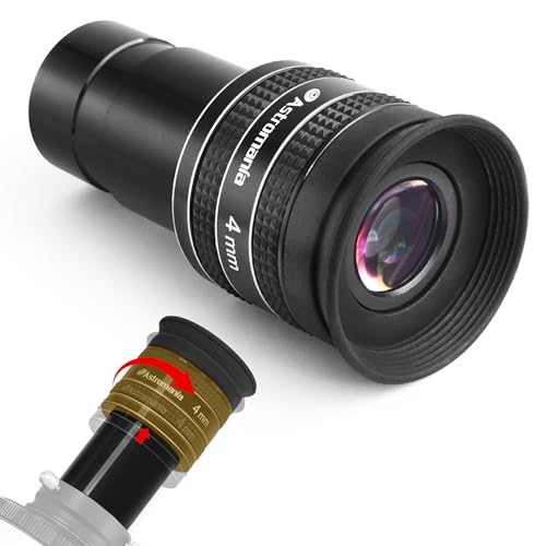 Astromania Telescope Eyepiece 4mm, Wide Angle 58 Degree Apparent Field Planetary Eyepiece for 1.25 inch Astronomy Telescope & Filter, Fully Multi-Coated Telescope Accessory for Planetary Observation - Image 1